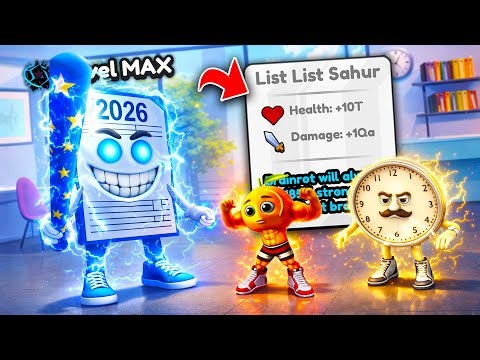 Unlocking MAX LEVEL List List Sahur In Brainrot Evolution! (Roblox)