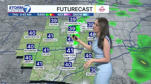 Rainfall expected Wednesday