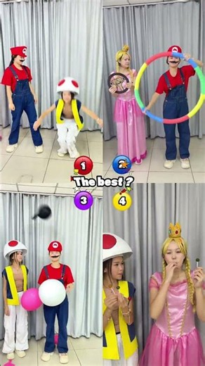 1,2,3 OR 4? SUPER MARIO BROS FAILS #youandmeshow #supermario #supermariobros
