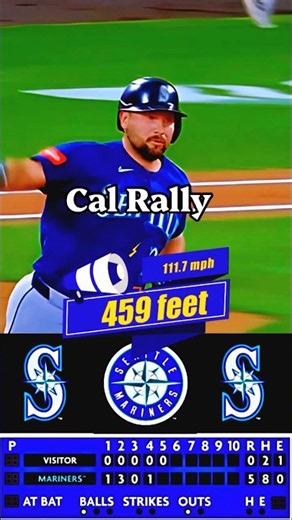 You won't believe how far he hit this #baseball #mlb