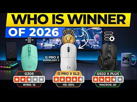 Best Logitech Gaming Mouse for Every Budget in 2026