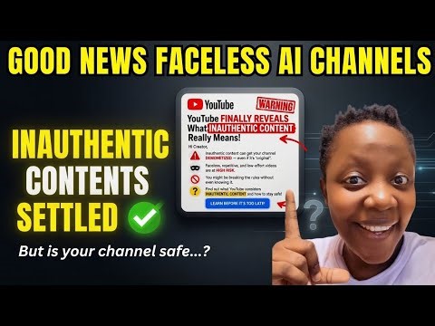 YouTube Finally Reveals What Inauthentic Content Means, Faceless AI Channels Beware