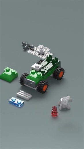 Missile launcher truck #lego #military