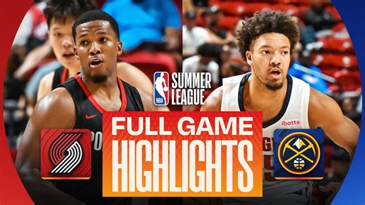 TRAIL BLAZERS vs NUGGETS | LAS VEGAS SUMMER LEAGUE | FULL GAME HIGHLIGHTS | July 16, 2026