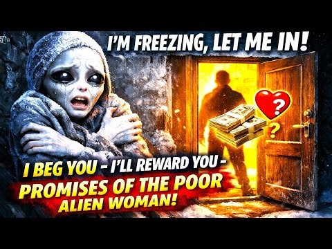 I'm freezing, let me in, I beg you - I'll reward you - Promises of the poor Alien woman! HFY