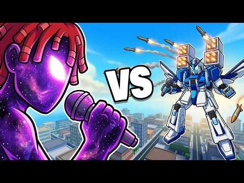Cosmic Garou VS Mech Rework RAP BATTLE.. (Roblox Voice Chat)