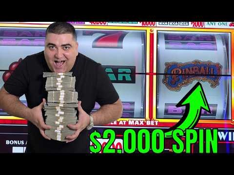 WORLD-CLASS HIGH LIMIT SLOT PLAY… Up to $3,125 SPINS IN VEGAS