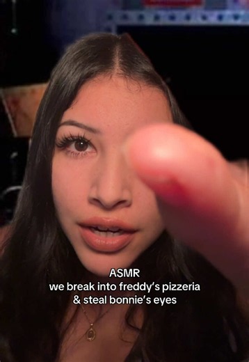ASMR we break into freddy’s pizzeria and steal bonnie’s eyes #fnaf #asmrroleplay #horror #asmrrelax #asmrpov