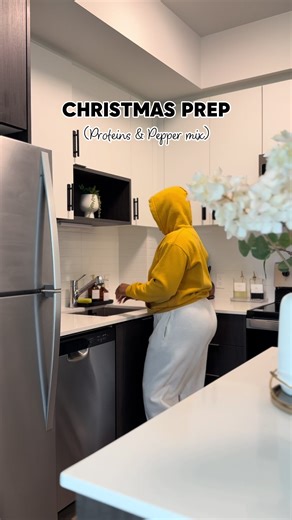 Hosting can be very stressful so I try my best to do things that would make it easier on me which is prepping. #christmasprep #cookwithme #christmas #mealprepideas #foodprep