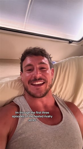 Halfway through and all of you were right when you said it’s amazing. Better than the book? Not yet. #heatedrivalry