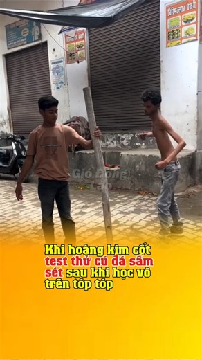 Body Kim Cốt có khi gió thổi còn bay😂🔥 #gio_dong_lao #giodonglao @gio_dong_lao #iphone18pro