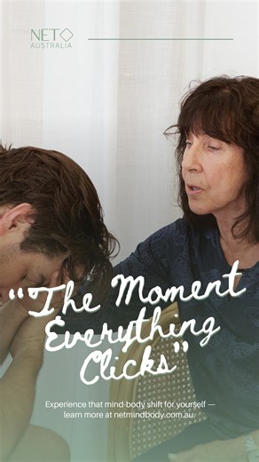 NET Australia on Instagram: "That moment when the stress is just… gone. 💫 In an NET session, you often see it instantly—the breath deepens, shoulders drop, and the nervous system relaxes. The emotional charge behind the issue has released. Those moments remind us why NET is so powerful. It reconnects the mind and body in a way people can *feel* right away. Experience that shift for yourself. Learn more at netmindbody.com.au #MindBodyShift #EmotionalHealing #NETAustralia #StressRelief"