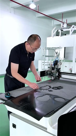 Automatic Rubber Cutting Machine | High Precision CNC Rubber Cutting