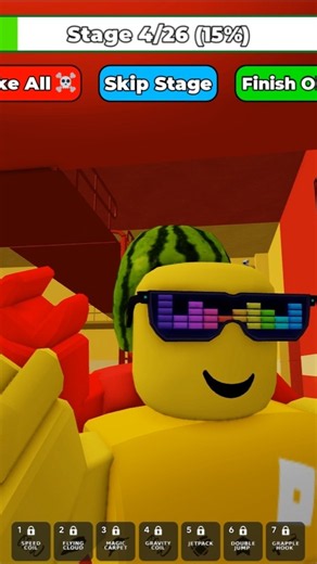 SUNNY VS MELON PRISON RUN! ALL BOSSES #roblox #obby #shorts