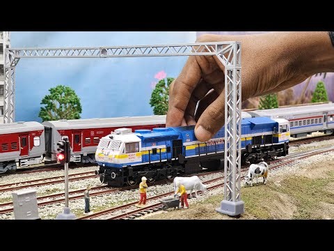 Unboxing & Review WDP4D Ho Scale Locomotive Model ● Ultra Realistic DCC Ready Indian Model Loco