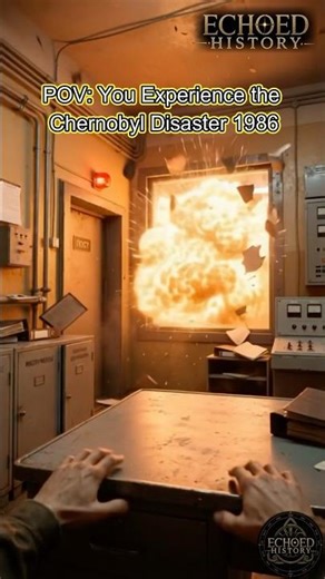 POV: You Experience Chernobyl Explosion 1986 #pov #history #timetravel #chernobyl #nuclear #pripyat