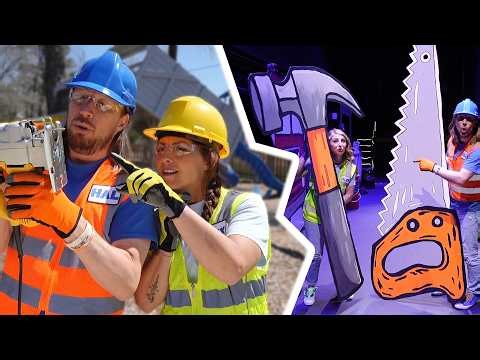 Handyman Hal Builds AWESOME Live Show Props! 🔨 Behind the Scenes of the Tour