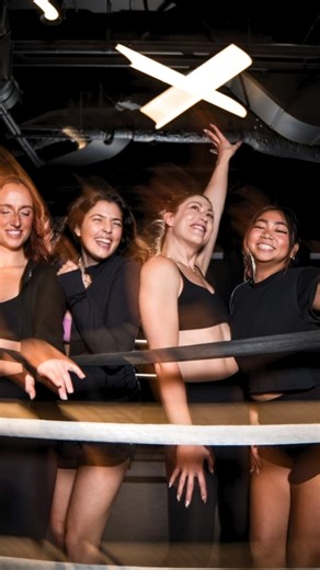 Rumble Boxing™ on Instagram: "Your badass fun therapy, wrapped. 🥊 Thanks for sweating with us, screaming with us, and boxing your hearts out all year long. See you in 2026 — gloves on, goals loaded!! . . #2025recap #boxingtherapy #boxing #2026goals rumbleboxing"