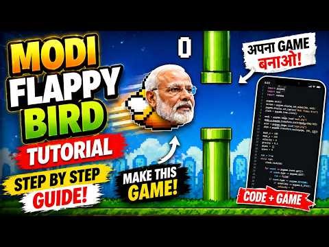 Apna Game Banao Ai Se 😱 Modi Flappy Bird Tutorial (Step-by-Step)