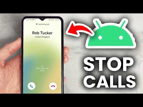 How To Stop Incoming Calls On Android - Full Guide