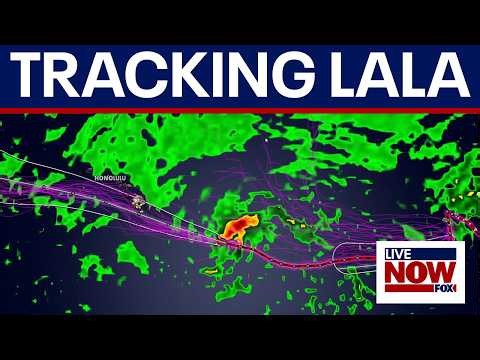 Tracking Lala: Hurricane warning issued for Hawaii