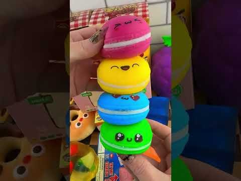 Viral Food Squishy & Fidget Collection Satisfying Video ASMR! 🍉 #asmr