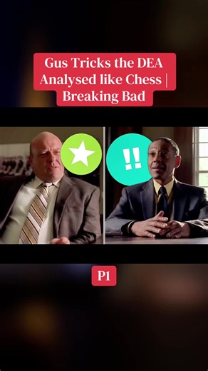 P1. Gus Tricks the DEA Analysed like Chess | Breaking Bad #breakingbad #walterwhite #heisenberg #movieanalysis #tvseries