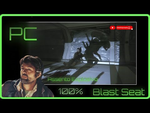 Alien Isolation PC (4K,60) #73 - DLC BLAST SEAT (Assento Explosivo) - Como Fazer 100% com DALLAS