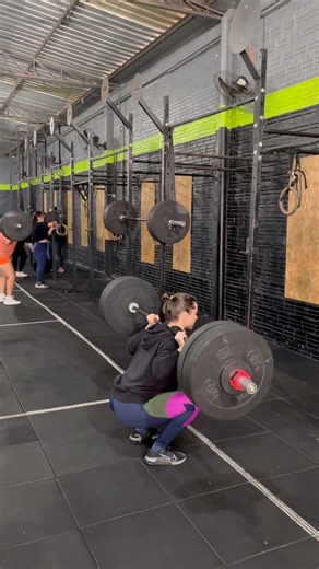 Sessão de força de Back Squat 🔥 #crossfit #viral #fyp #shorts