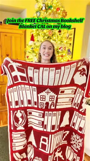 YAY! It’s time for PART 1 of the 2026s Year-Long FREE CAL to make this beautiful Christmas Bookshelf Mosaic Crochet Blanket! Plus the Color Changing Tutorial is also now available, too! Sign up for FREE or get the Pattern PDF on my blog! Comment➡ ➡ ➡ “CAL2026” ➡ Join the FREE CAL with ads, get 1 part per month ➡ You can also get the PDF now and work at your own pace! ➡ Make it One-Sided or Reversible! It’s your Choice! (Only PDF has both patterns, free cal will only have the regular pattern) ➡️ 