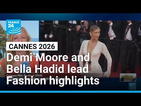 Demi Moore, Bella Hadid and Colman Domingo lead Cannes fashion highlights • FRANCE 24 English