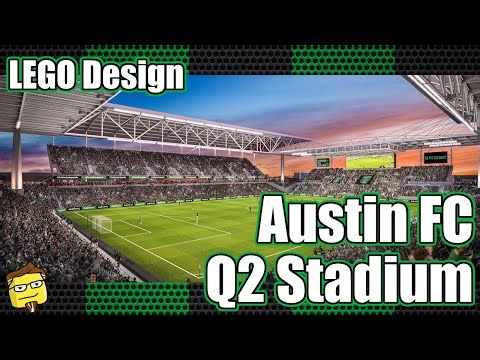 LEGO MOC Designing - Q2 Stadium