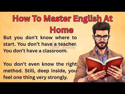 How To Master English At Home || Graded Reader || Listen And Practice || Improve Your English