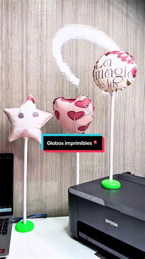 Hoy te presentamos nuestros globos imprimibles, fáciles de usar y rápidos de personalizar. Para uso exclusivo en impresora de inyección, dos medidas disponibles. ⚠️ Ultimas unidades disponibles en sucursal zona 7. #globospersonalizados #personalizacion #viraltiktok #CapCut
