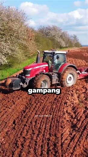 Kenapa ban traktor raksasa harus diisi air dan bukan angin?