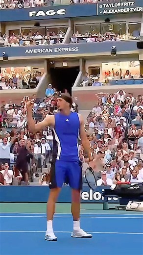 Is this the best point Zverev and Fritz have ever played? ❄️ #tennis