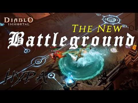 NEW Battleground map Diablo Immortal Tempest Zephyr Surge. Is it the end of the barb?
