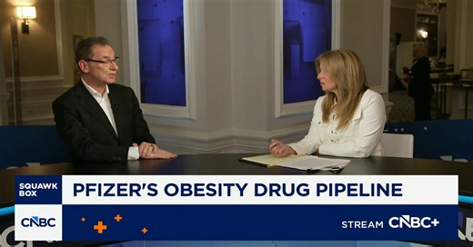 Pfizer CEO Albert Bourla on the company's obesity drug pipeline