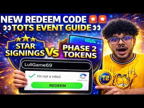 NEW REDEEM CODE 🚨🚨 TOTS EVENT GUIDE & WALKTHROUGH 👀 STAR SIGNINGS vs PHASE 2 TOKENS 🤔 FC MOBILE