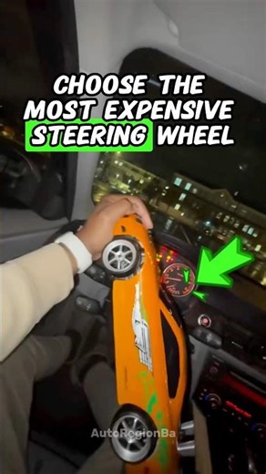 Choose the Most Expensive Steering Wheel 💰🛞 #shorts #viral #car #automobile