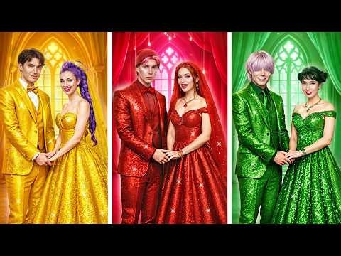 Rich Bride Couple vs Poor Bride Couple From Huntrix vs Saja Boys: KPop Demon Hunters Wedding Fashion