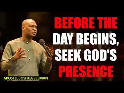 BEFORE THE DAY BEGINS, SEEK GOD'S PRESENCE 🙏 POWERFUL MORNING PRAYER TO RENEW YOUR FAITH & SPIRI