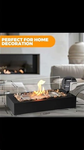 Cozy Gatherings with the Rectangle Tabletop Fire Pit