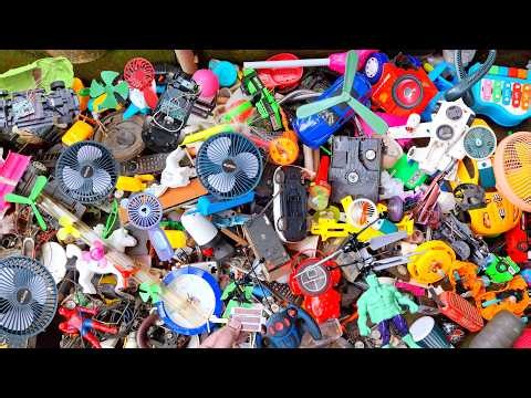 Breaking and opening DC motor and old toys how to make awesome DIY ideas from scrap /7tech projects