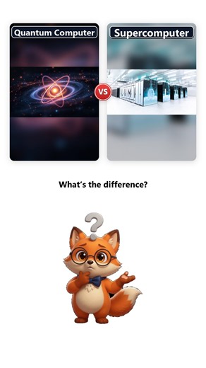 Quantum Computer vs Supercomputer #Shorts