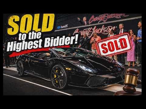 I SOLD MY LAMBORGHINI -Are Super Cars Cheaper at Auction?