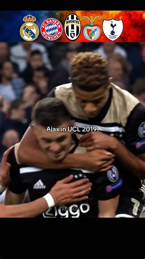 Ajax in UCL 2019💀