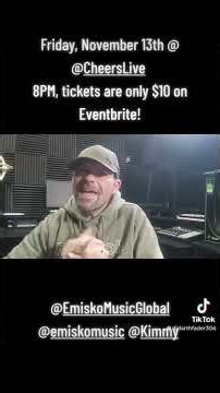 It's gonna be great show guys. Tickets at eventbrite.ca or pay at the door.