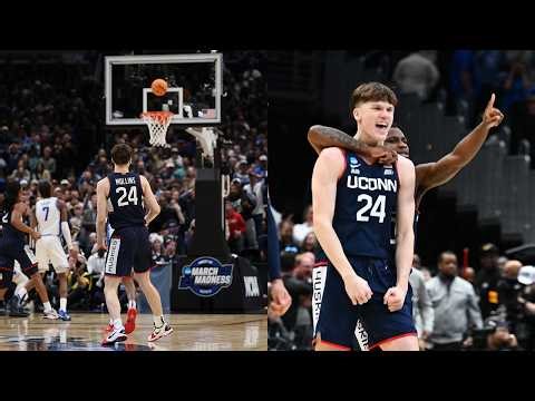 Final improbable sequence in UConn's comeback win over Duke | 2026 March Madness