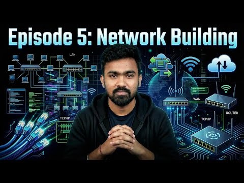 Cisco Packet Tracer Full Tutorial: Building Your First Network LIVE [Class 07] Zero to Mastery 2026